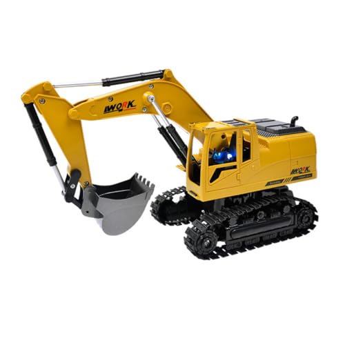 TOYANDONA 1Pc Crianças Brinquedos Liga Escavadeira Brinquedo Carro Brinquedo Escavadeira Recarregáve