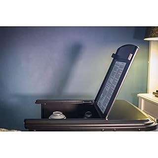 Sahara - Poele à gaz 3400W Design Bleu et Noir - Chauffage d'appoint Effet Feu de Bois Manhattan