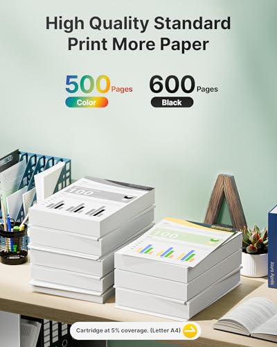 Image of LC504 Ink MFC-J1365DW Replacement for Brother LC504 Ink Cartridges LC504XL | LC504 Ink Cartridges for Brother Printer work for MFC-J1365DW MFC-J1367DW MFC-J1355DW LC504XL LC504 XL Combo Pack, 4 Pack