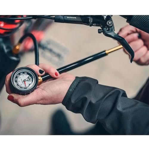 Bomba de choque LEZYNE Shock Drive para regular la amortiguación en rutas de ciclismo MTB 6