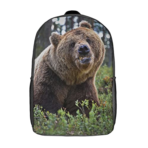 Sac à dos imprimé 3D ours le cadeau de rentrée pour garçons filles