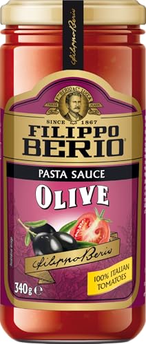 Filippo Berio Olive Pasta Sauce with Italian Tomatoes, 12 oz ℮ 340 g