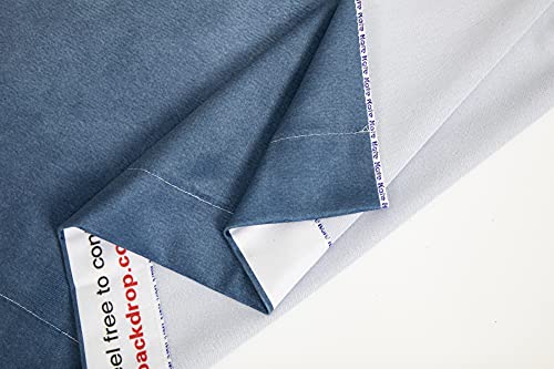 Kate 5X7Ft Blue Abstract Photography Backdrop Blue Headshot Portrait Background Photo Fabric Studio Props #TOP7