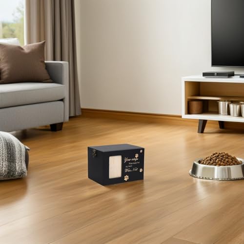 Urne funéraire pour animaux décoration commémorative maison en bois - 8