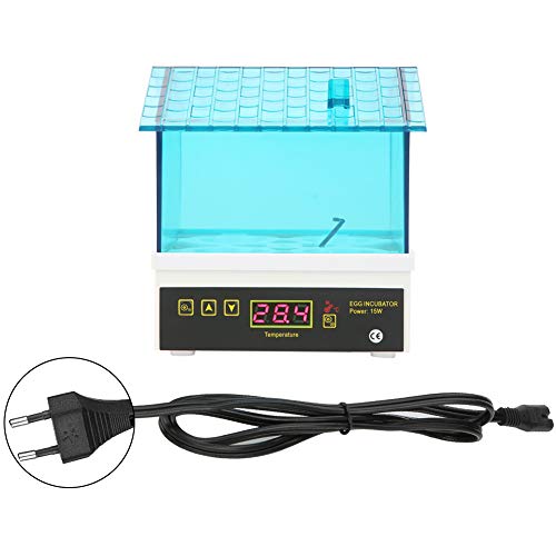 Ei-Inkubator, 15 W 4 Eier Hatcher Haushalt Digitale Halbautomatische Brutmaschine mit Temperaturanzeige, Mini-Geflügel… – Bild 8