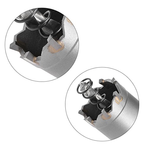 sourcingmap 30mm Carbide Hole Cutter, Hole Saws for 2mm Stainless Steel Sheet Metal - Image 4