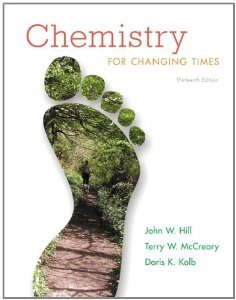 Chemistry for Changing Times (Second Edition for Northern Kentucky University)