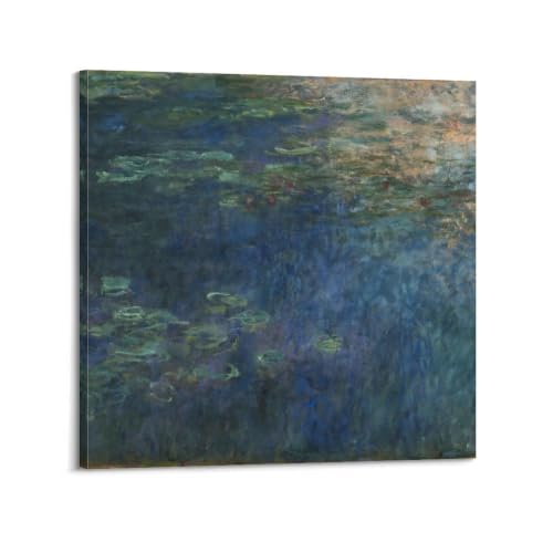 Claude Monet Pont de Waterloo reproduction d'art classique sur toile premium de 40 cm