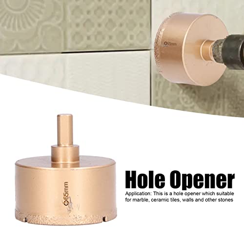 Broca sierra de diamante 65 mm para vidrio y cerámica miniatura 2