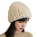 Matériel: Le chapeau est fait de fourrure de lapin rex véritable, fourrure de lapin rex double face.