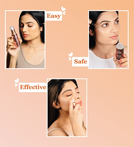 Image of Effortless Elegance CC Cream 50gms | All Day Face Moisturizer 50gms | & | Vitamin C Face Serum 40 ml | for Daily Use | Skin Moisturizer | Deep Nourishment & Hydration | Lightweight & Calming | Light Face Makeup with Natural Coverage | Conceal Dark Spots | Skin colour Corrector | Waterproof Foundation | Tinted Moisturizer to Brighten Skin | with Natural SPF | 100 % Natural & Vegan | for all skin types | Combo