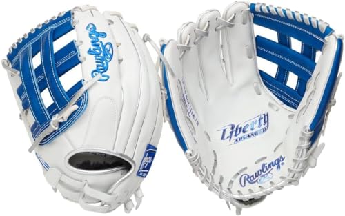 Gant de softball Rawlings en cuir supérieur Liberty Advanced Color Series fastpitch