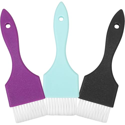 LIFKOME Spazzola Per Tintura Per Chioma e Pennello Applicatore 3 Pezzi, Set Per Salone e Uso Domestico, Materiali Sicuri e Resistenti Per Colorazioni e Trattamenti Professionali