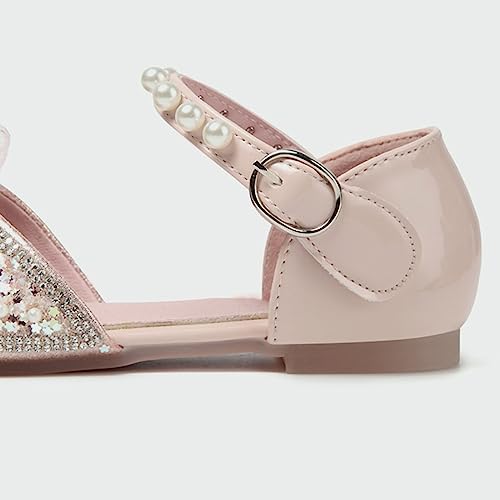 Baby Girls Princess Sparkly Shoes Crystal Comfortable Soft Sole Mary Jane Shoes Toddler Girls Wedding Dress Shoes4