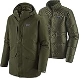 Impermeable exterior / transpirable acolchado con pluma reciclado