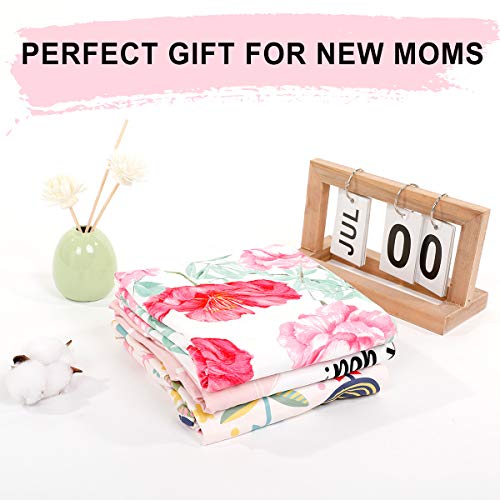 Nursing Cover Breastfeeding Cover, Soft Breathable Infant Carseat Canopy, Infant Stretchy Cover for Baby Swing, Shopping Cart/High Chair/Stroller Covers, Baby Shower Gifts (Lovely Kitten) - Thumbnail 5