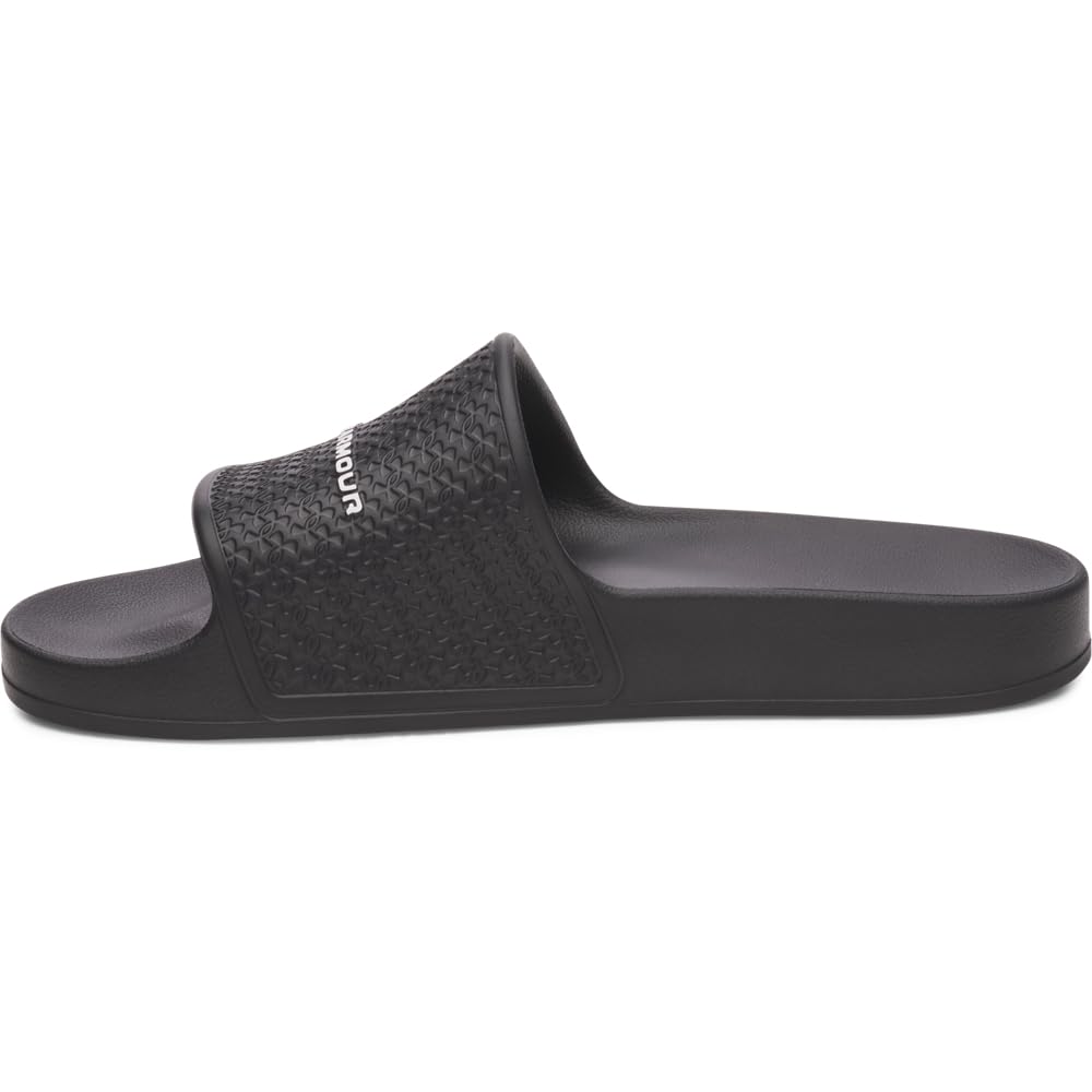Under Armour UA ARMR Shower Slide - Black/Black/White - 7