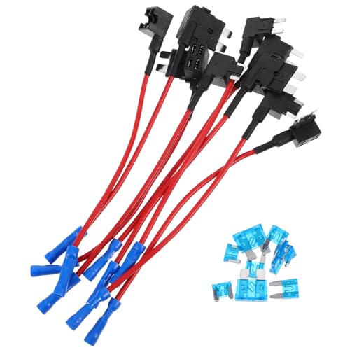 Adaptador de fusibles para coche compacto 12v de 15amp fácil instalación