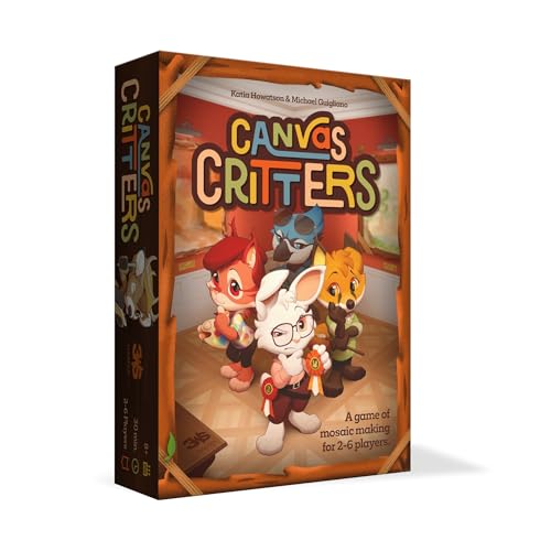 Canvas Critters – Juego de mesa creativo para toda la familia