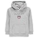 Produktbild GANT Jungen D1. Shield Logo Sweat Hoodie Sportkapuzenpullover, Grau (Light Grey Melange 94), 9-10 Jahre EU