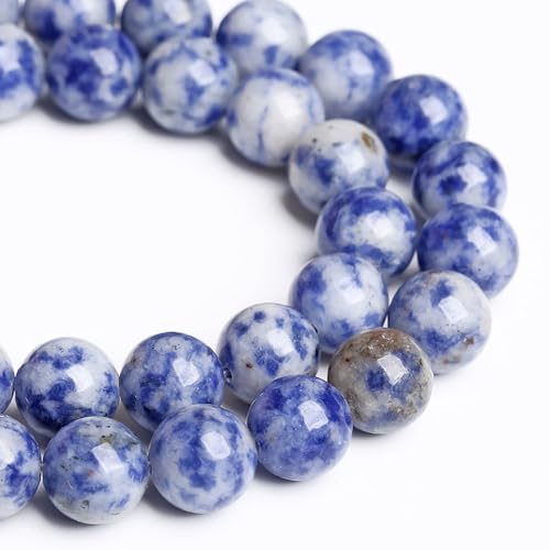 4MM 86PCS Sodalite Natural Stone Spacer Loose Beads for Jewelry Making DIY Bracelet