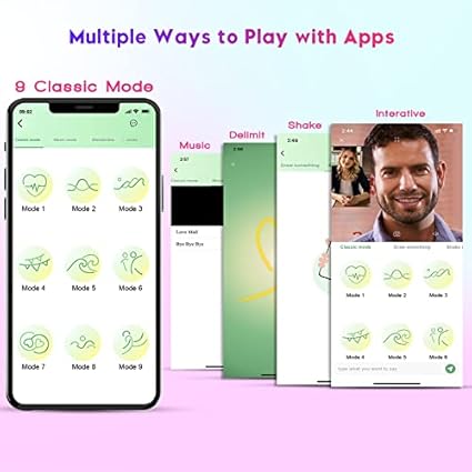 Vibrador deslizante de mariposa portátil con aplicación y control remoto, vibrador Bluetooth para parejas, mini vibrador portátil con 10 modos para su clítoris vaginal, juguete sexual con clip