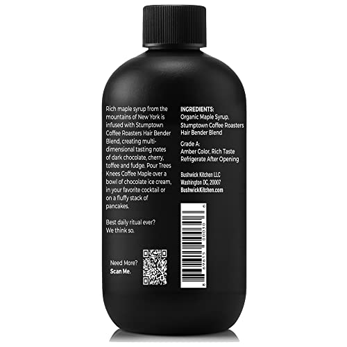 Bushwick Kitchen 0869615000306 Trees Knees Coffee Maple, Organic Maple Syrup Infused With Stumptown Coffee thumb #1