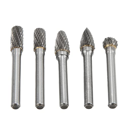 Set de 5 fresas de carburo de tungsteno miniatura 1