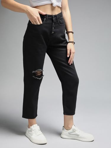 Jeans Regular Rise HIGH STAR pour femme en coton bleu denim