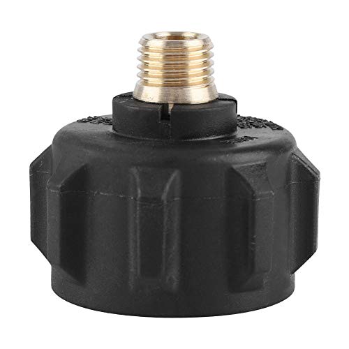 Liineparalle Propane Adapter Gas Regulator Valve Fitting External Thread 1/4 Inches Quick Gas Propane Quick Regulator Connector with Acme Nuts for BBQ