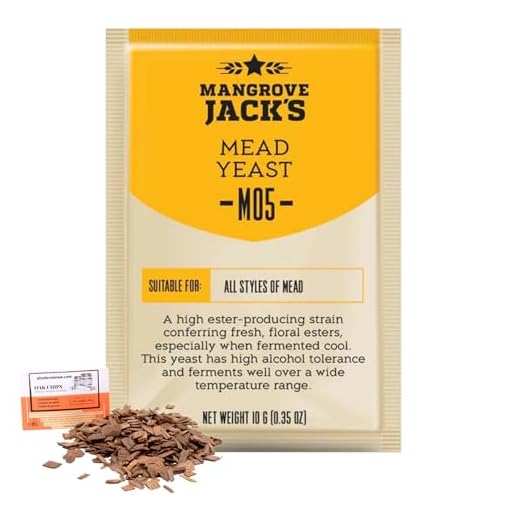 Honigwein Hefe - 10g/25L - Mangrove Jack's - Trocken Methefe - | Metwein | Weinhefe | Hefe Weißwein und Rotwein Naturhefe