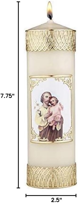 St Joseph & Child Candle