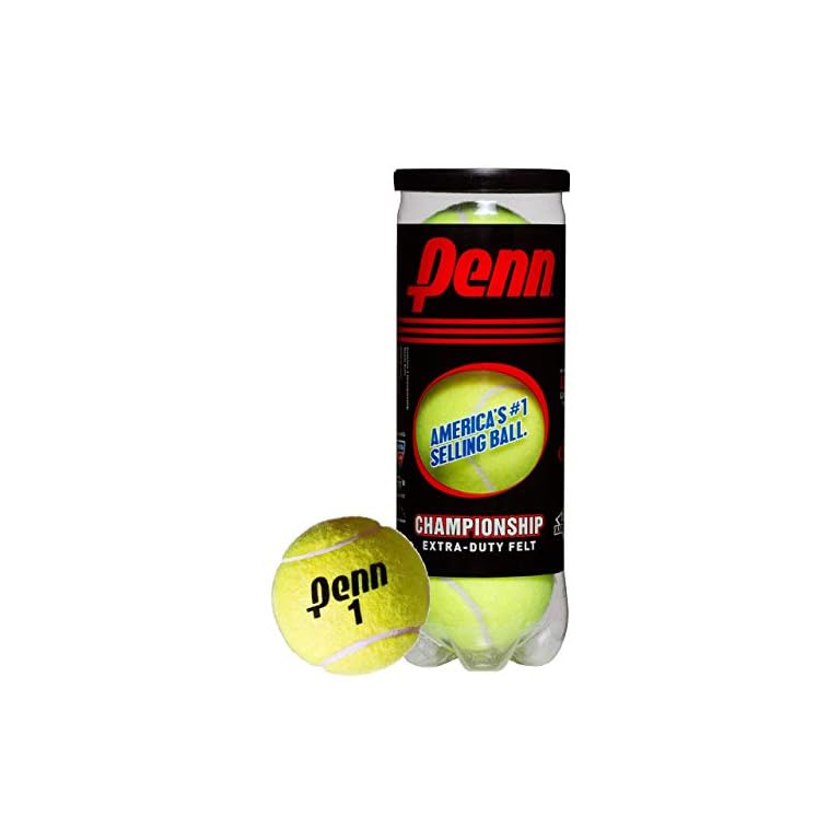 Penn Championship Tennis Balls Extra Duty Felt Pressurized Tennis