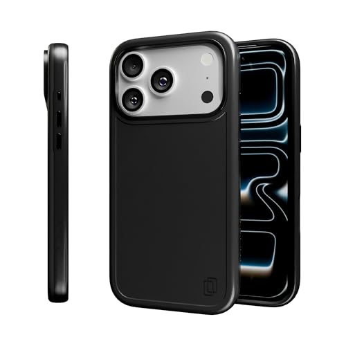 cellhelmet iPhone 17 Pro Shockproof Protective Case in Onyx Black, MagSafe Compatible, 18-Foot Drop-Test Certified, Slim, Rugged, Raised Bezels & Lifetime Replacement