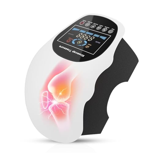 XIYNBH Knee Massager, Adjustable Temperature Cordless Knee Massager, Physical Heating