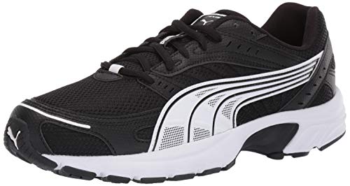 PUMA Men's AXIS Sneaker, Black White, 11 M US