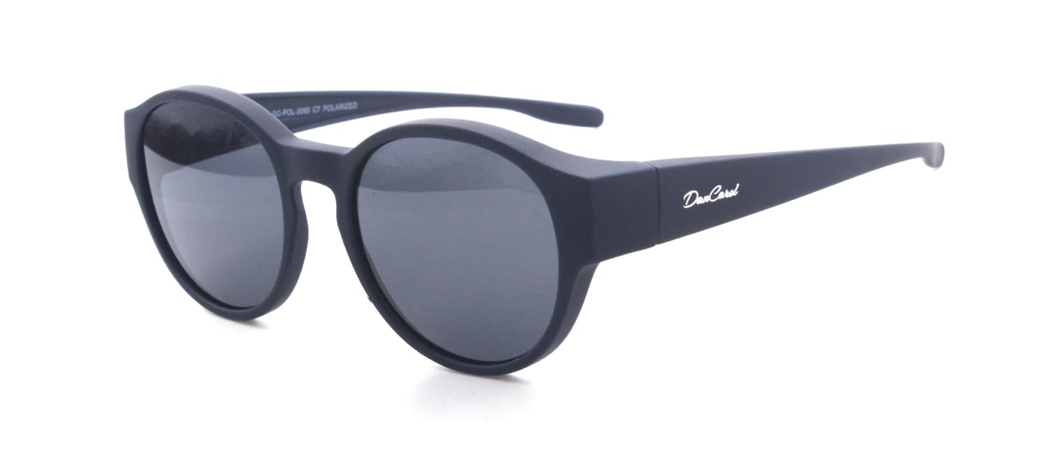 DanCarol DC-POL-2060-C7-MarineBlau- Die Überbrille, ideal für Brillenträger mit Polariziert Gläser