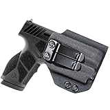 IWB Kydex Holster for Taurus GX2 Light Compatible with Olight PL-Mini 2 Valkyrie 600 Lumens Tactical Flashlight Inside Waistband Appendix Concealed Carry Red Dot Optics Cut
