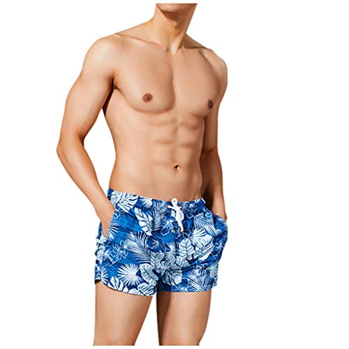 Short de bain bleu marine homme taille M maillot de plage confortable