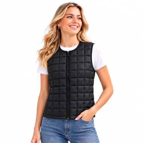 Weighted Quilted Vest for Adults, Quilted Sensory Weight-ed Apparel, Sensory Quilted Compression Calm Relief (XL-3.7kg)