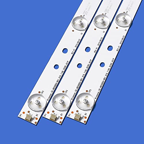 Tira de LED Hisense 50CU6000 con disipacion de aluminio para eliminar zonas oscuras en pantalla