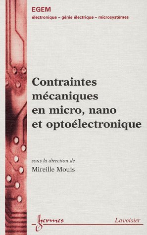 Preisvergleich Produktbild Contraintes mécaniques en micro, nano et optoélectronique