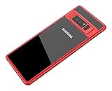 Lionkingcase Galaxy Note 8 Case, Thin Soft TPU Crystal Clear Slim Anti Slip Case Transparent Back Protector Cover for Samsung Galaxy Note 8