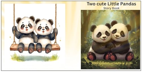 Two Little Pandas: Panda Story Book (English Edition)