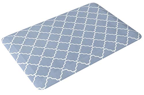 AmazonBasics Anti-Fatigue Standing Comfort Mat for Home Kitchen and Office - 20" x 30", Blue Pattern - Thumbnail 5