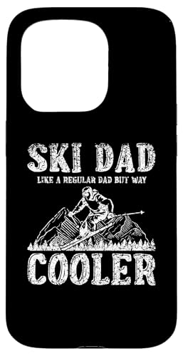 Ski Dad Like A Regular Dad But Way Cooler スキーヤー スマホケース iPhone 15 Pro 用
