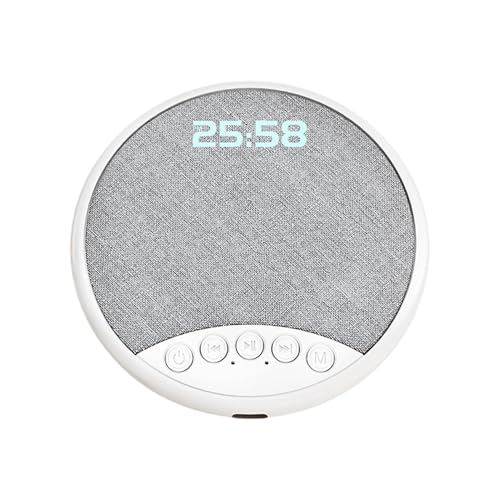 Altavoz para dormir debajo de la almohada, para dormir de lado con ruido blanco, reproductor de música, altavoz inalámbrico para dormitorio, viajes, hotel, hogar, dormitorio, cumpleaños, día de San