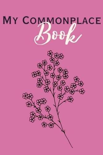 My Common Place Book: Pink Floral