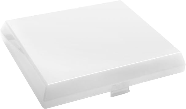 AP5609551 Bathroom Fan Light Cover Fits For Broan Nutone Bathroom Vent Fan Light Lens cover, Replaces For Kenmore S97011813 Exhaust Fan Light Cover, Fits Any Model 8 x 7 Light Cover - 1 pack