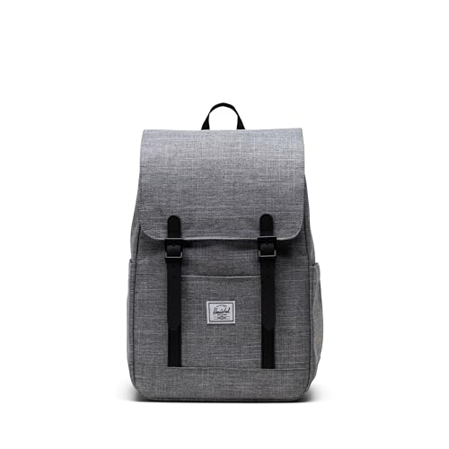 Image of Herschel Retreat Backpack, Raven Crosshatch, Small - 17L